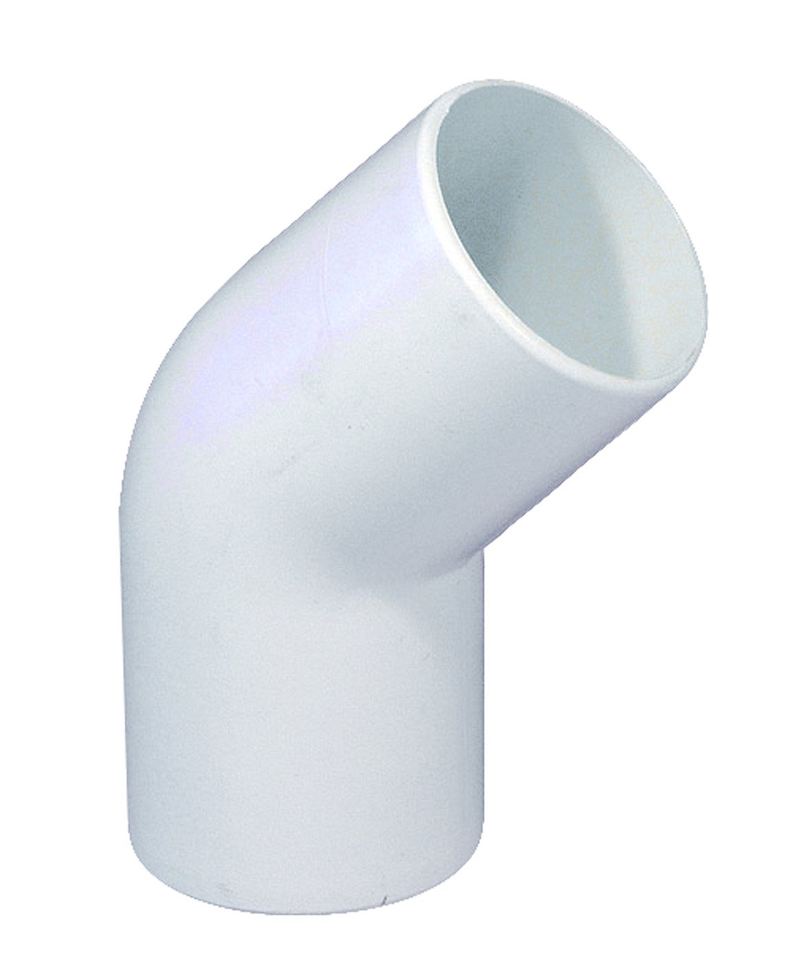 1 - Kiinteistöviemäröinti Kulmayhde Purus 45° 32mm ABS valk.