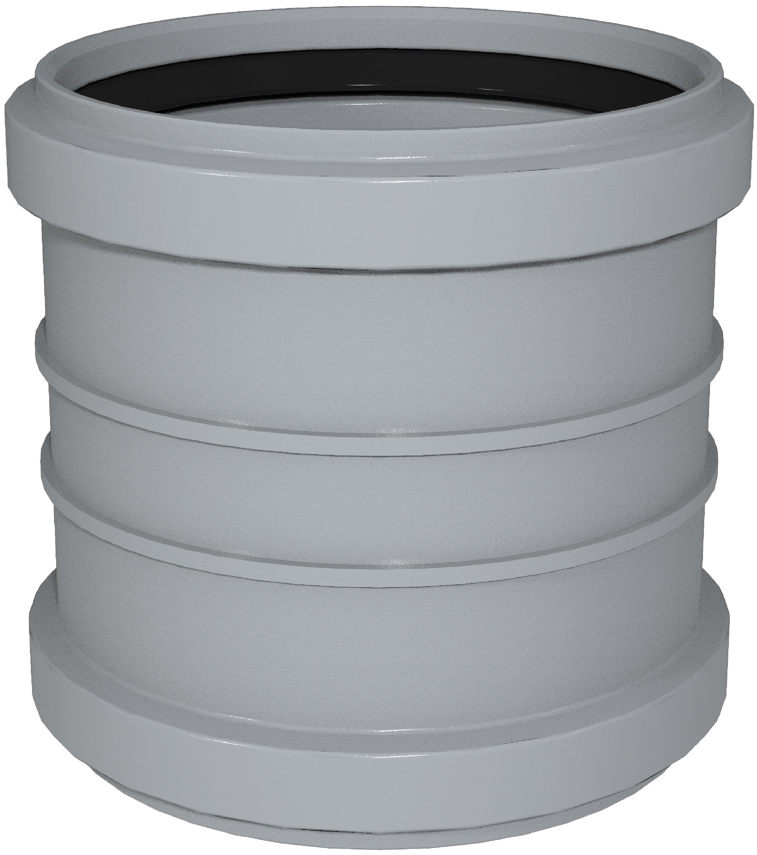 1 - Kiinteistöviemäröinti Kaksoismuhvi Uponor HTP PP 110mm harmaa