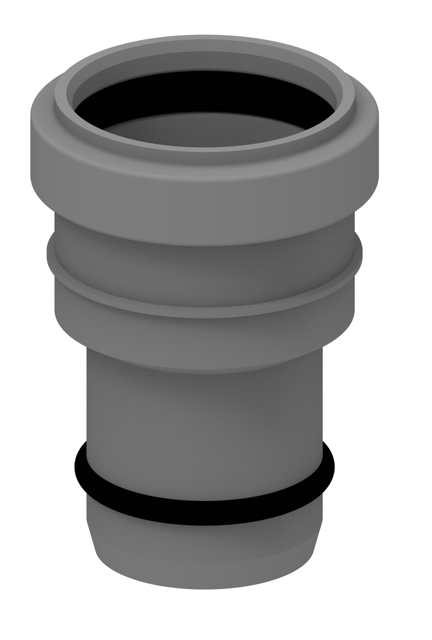 1 - Kiinteistöviemäröinti Irtomuhvi pystyputkeen Uponor HTP 50mm PP harmaa