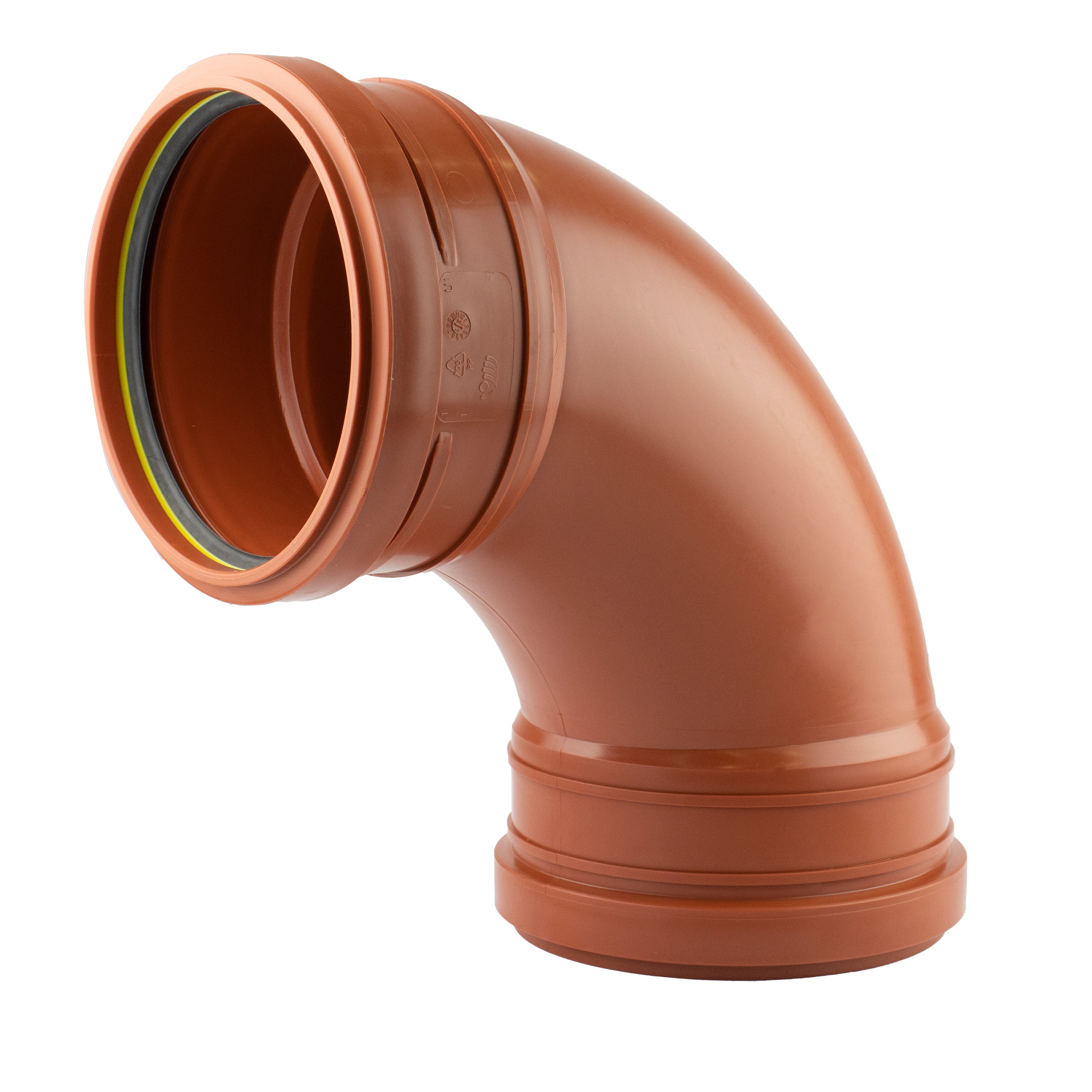 1 - Kiinteistöviemäröinti Muhvikulma Pipelife HT-PP 160x88.5° pyöristetty