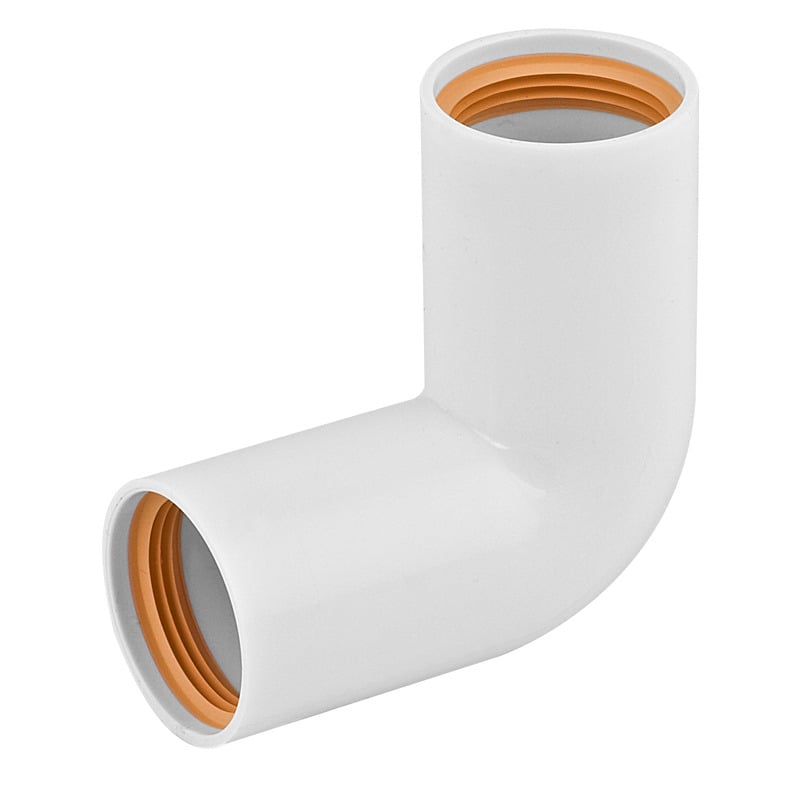 1 - Kiinteistöviemäröinti Muhvikulma Falu Vulk 32mm x 90° PP valkoinen