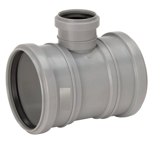 1 - Kiinteistöviemäröinti Muhvihaara PP 75/50x88.5° harmaa