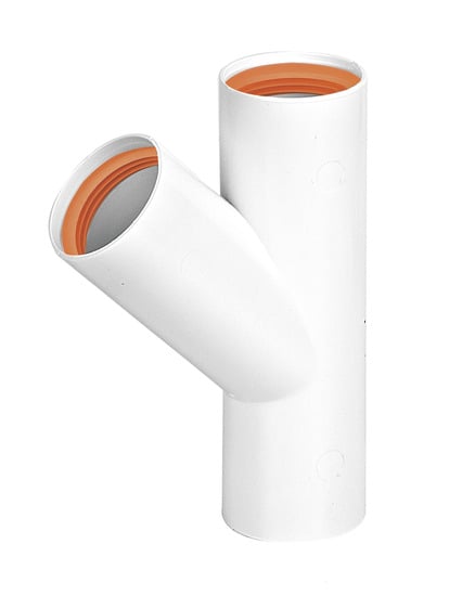 1 - Kiinteistöviemäröinti Muhvihaara PP Falu Vulk 32x32x32mm 45° valk