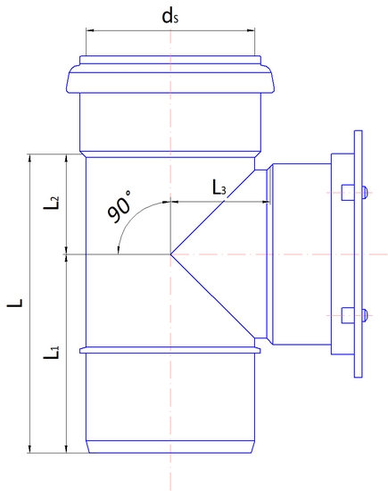 1 - Kiinteistöviemäröinti Puhdistusyhde Wiitta PP 110mm harmaa