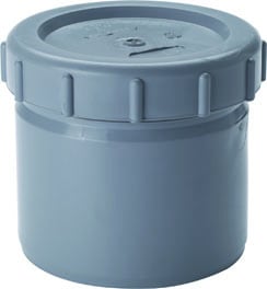 1 - Kiinteistöviemäröinti Puhdistustulppa Uponor HTP 75mm PP harmaa