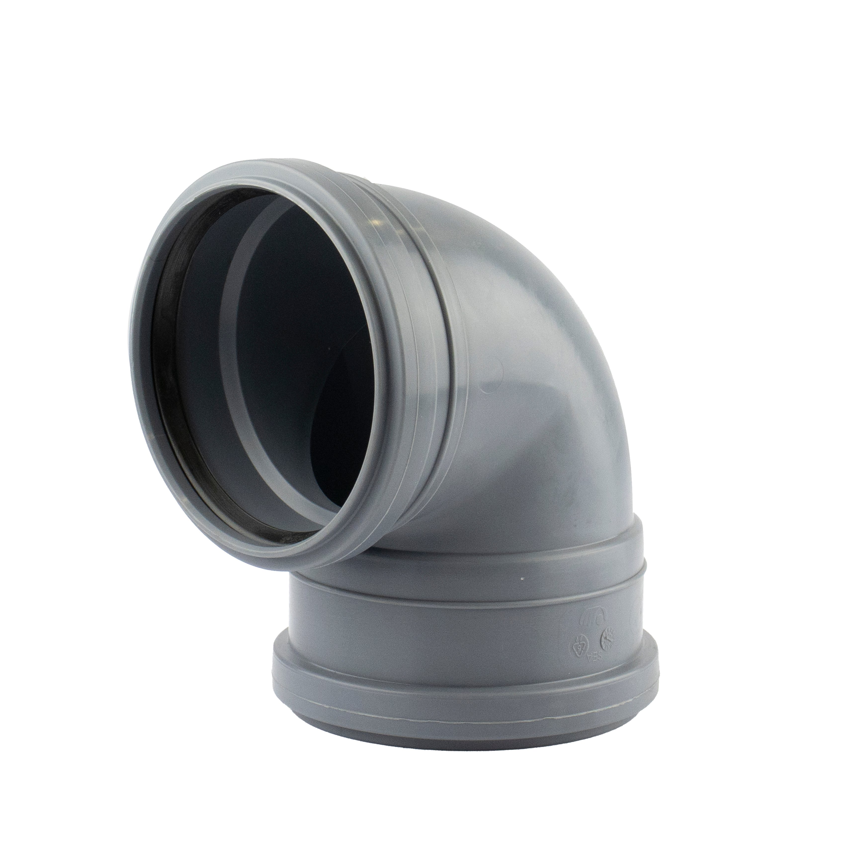 1 - Kiinteistöviemäröinti WC-muhvikulma matala Pipelife 110x88.5° PP