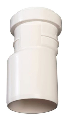 1 - Kiinteistöviemäröinti Supistusyhde PP 50/32mm HT valkoinen Meltex