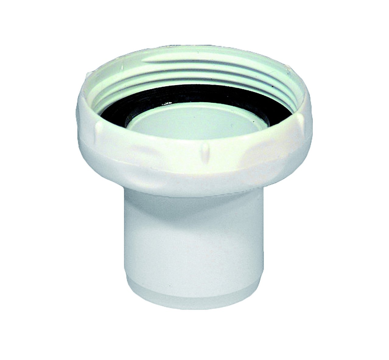 1 - Kiinteistöviemäröinti Kierreyhdistäjä PP G40x32mm SK valkoinen