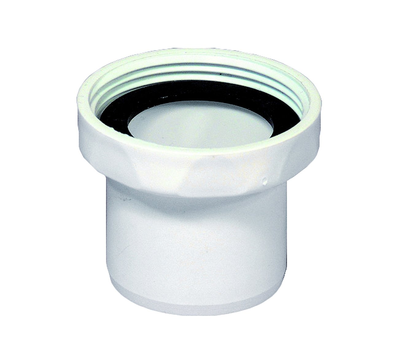 1 - Kiinteistöviemäröinti Kierreyhdistäjä Purus PP G40x40mm SK valk