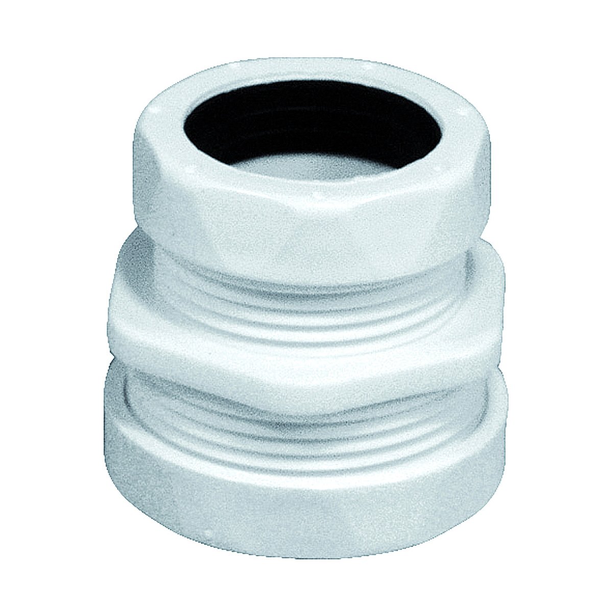 1 - Kiinteistöviemäröinti Jatkoliitin kierre PP 32/40mm valkoinen