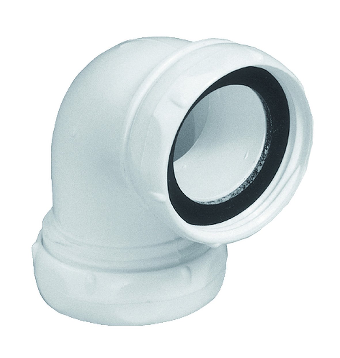 1 - Kiinteistöviemäröinti Kulmayhde 90° G32x40mm Valkoinen