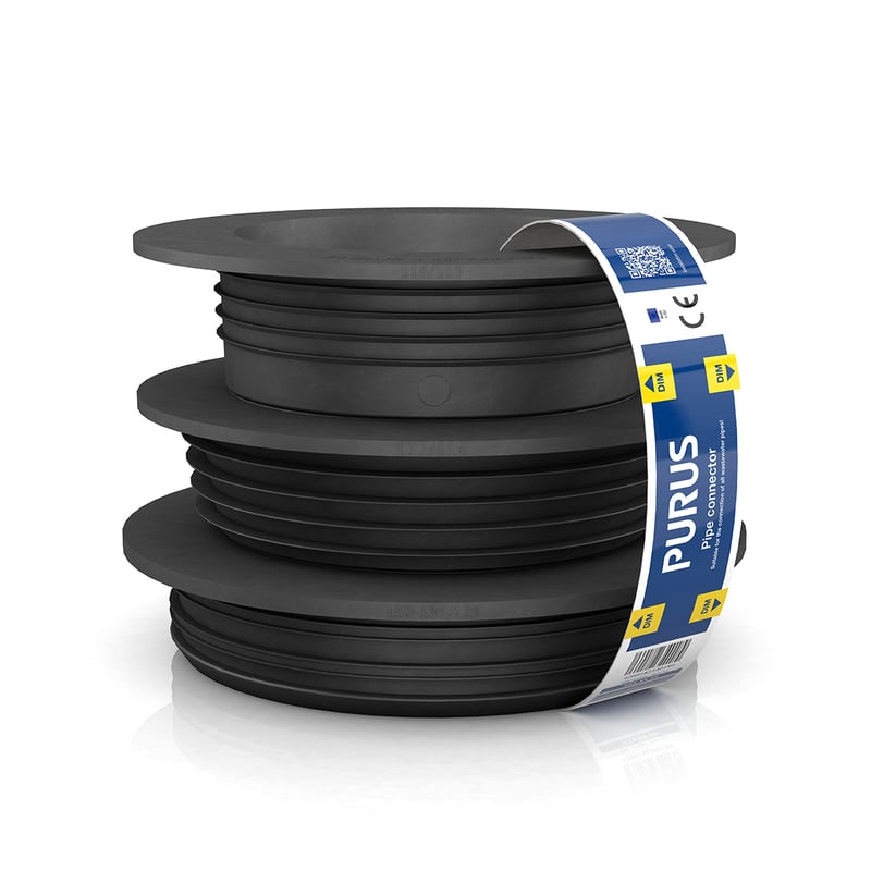 1 - Kiinteistöviemäröinti Yhdistelmätiiviste Purus 150/125/110mm