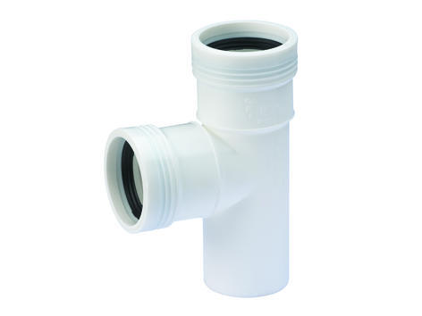 1 - Kiinteistöviemäröinti Haarayhde Wavin Wafix PP 50/50x88.5° valkoinen