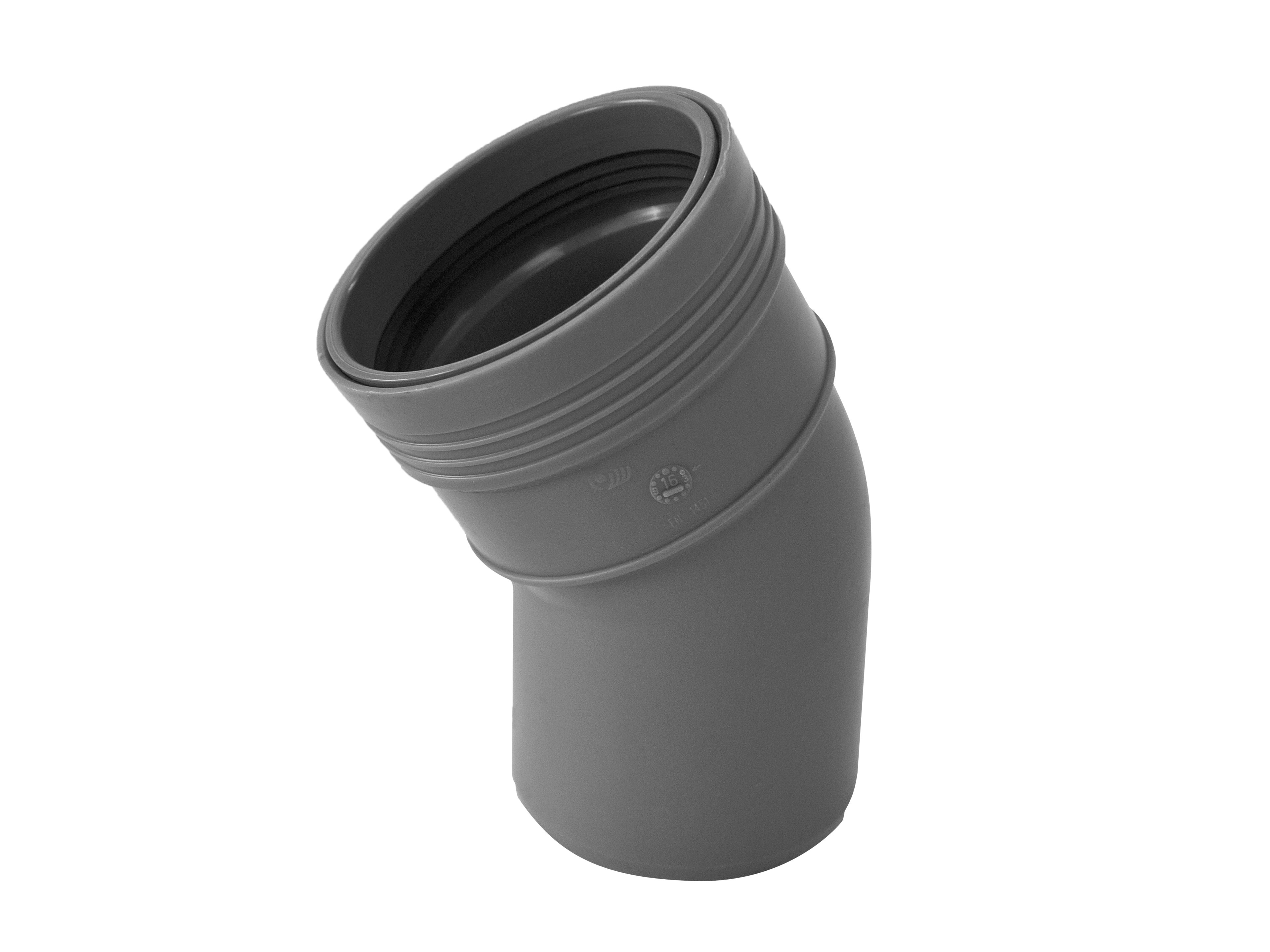 1 - Kiinteistöviemäröinti Kulmayhde Wavin Wafix PP 110x30°