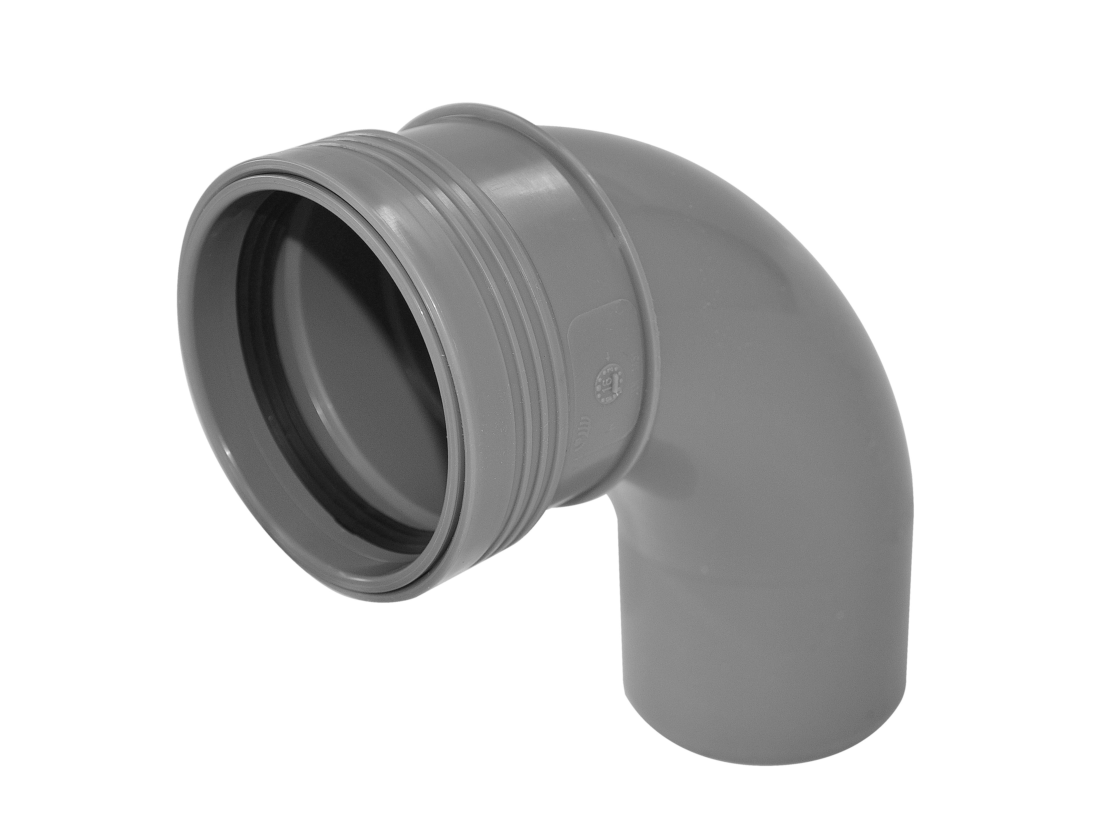 1 - Kiinteistöviemäröinti Kulmayhde Wavin Wafix PP 110x88.5° pyöristetty