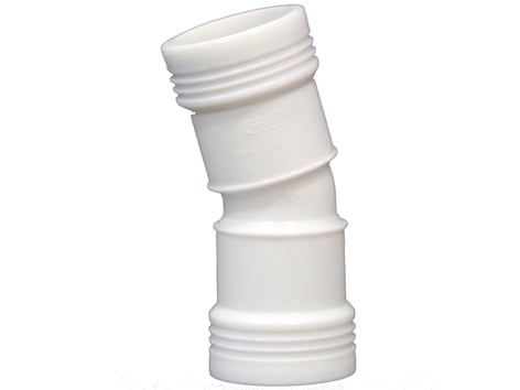 1 - Kiinteistöviemäröinti Muhvikulma Wavin Wafix PP 32x15° valkoinen