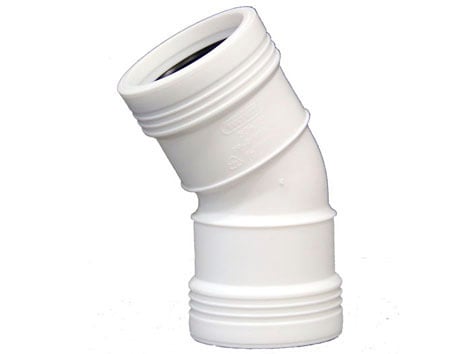 1 - Kiinteistöviemäröinti Muhvikulma Wavin Wafix PP 32x30° valkoinen