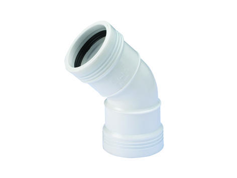 1 - Kiinteistöviemäröinti Muhvikulma Wavin Wafix PP 32mm 45° WT