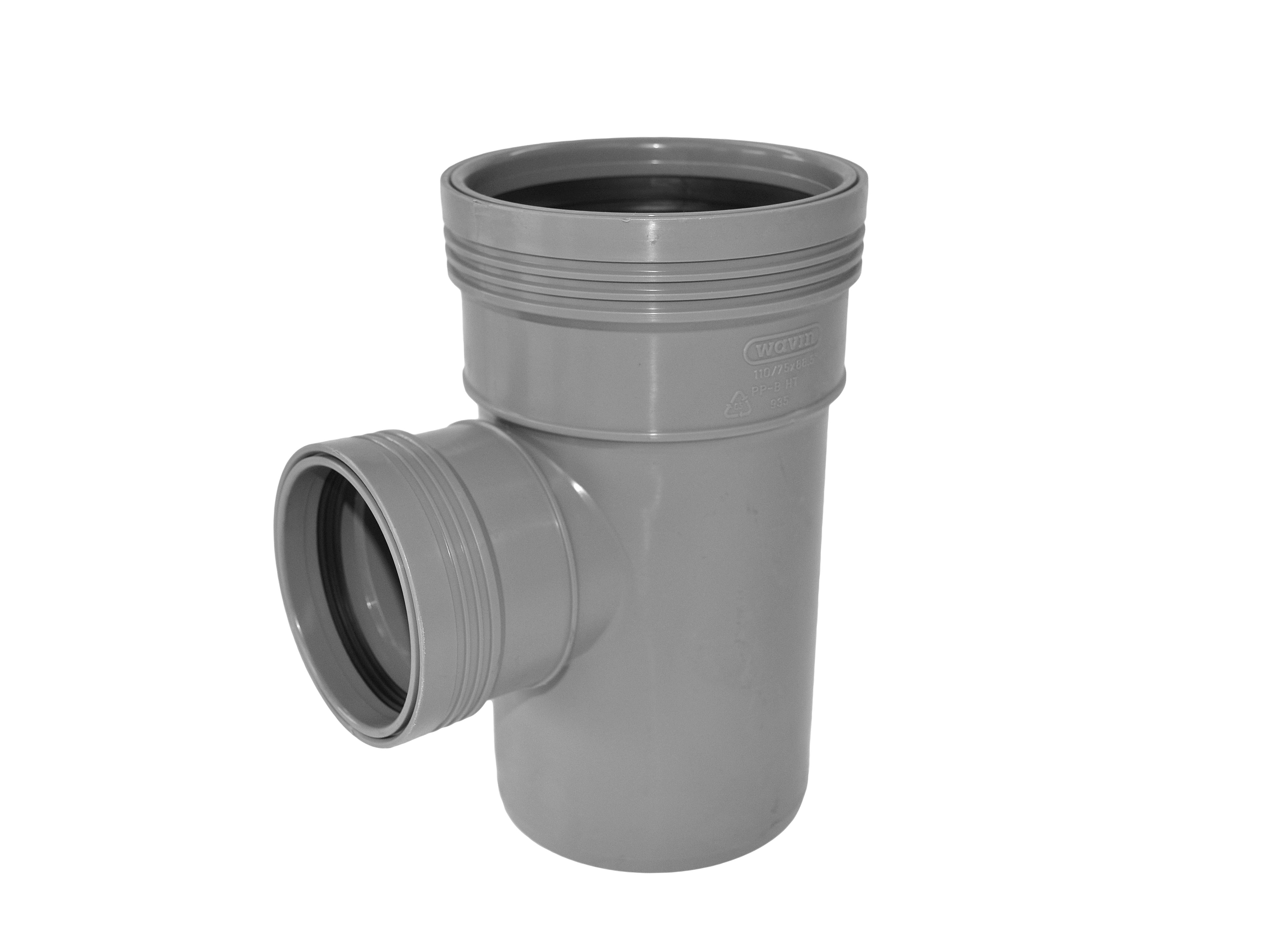 1 - Kiinteistöviemäröinti Haarayhde Wavin Wafix PP 110/110x88.5°