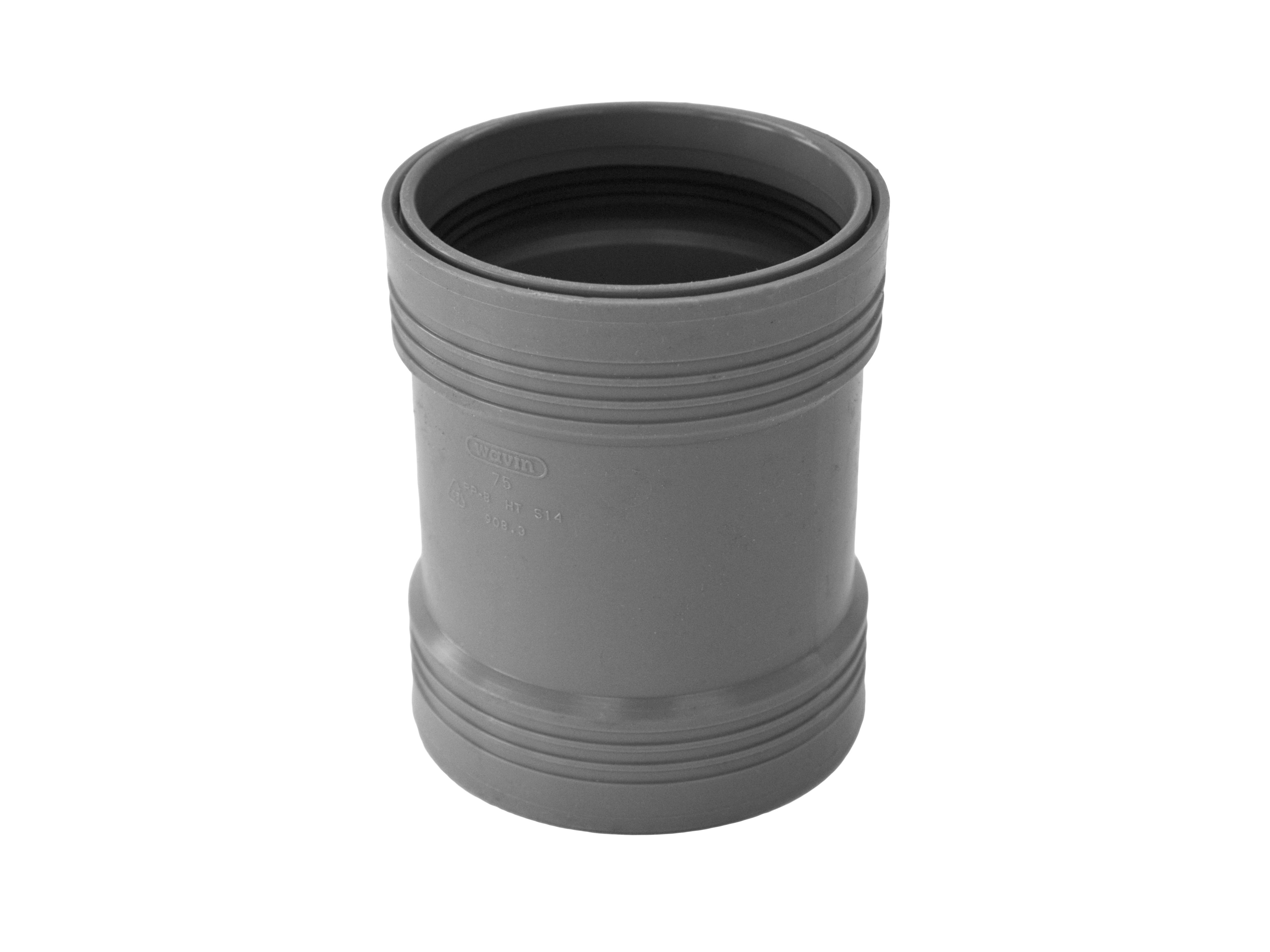 1 - Kiinteistöviemäröinti Kaksoismuhvi Wavin WAFIX 110mm PP