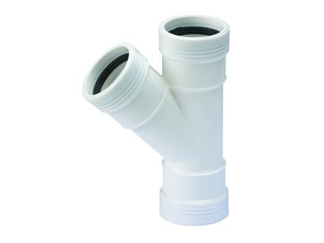 1 - Kiinteistöviemäröinti Muhvihaara Wavin Wafix PP 32/32x45° valk