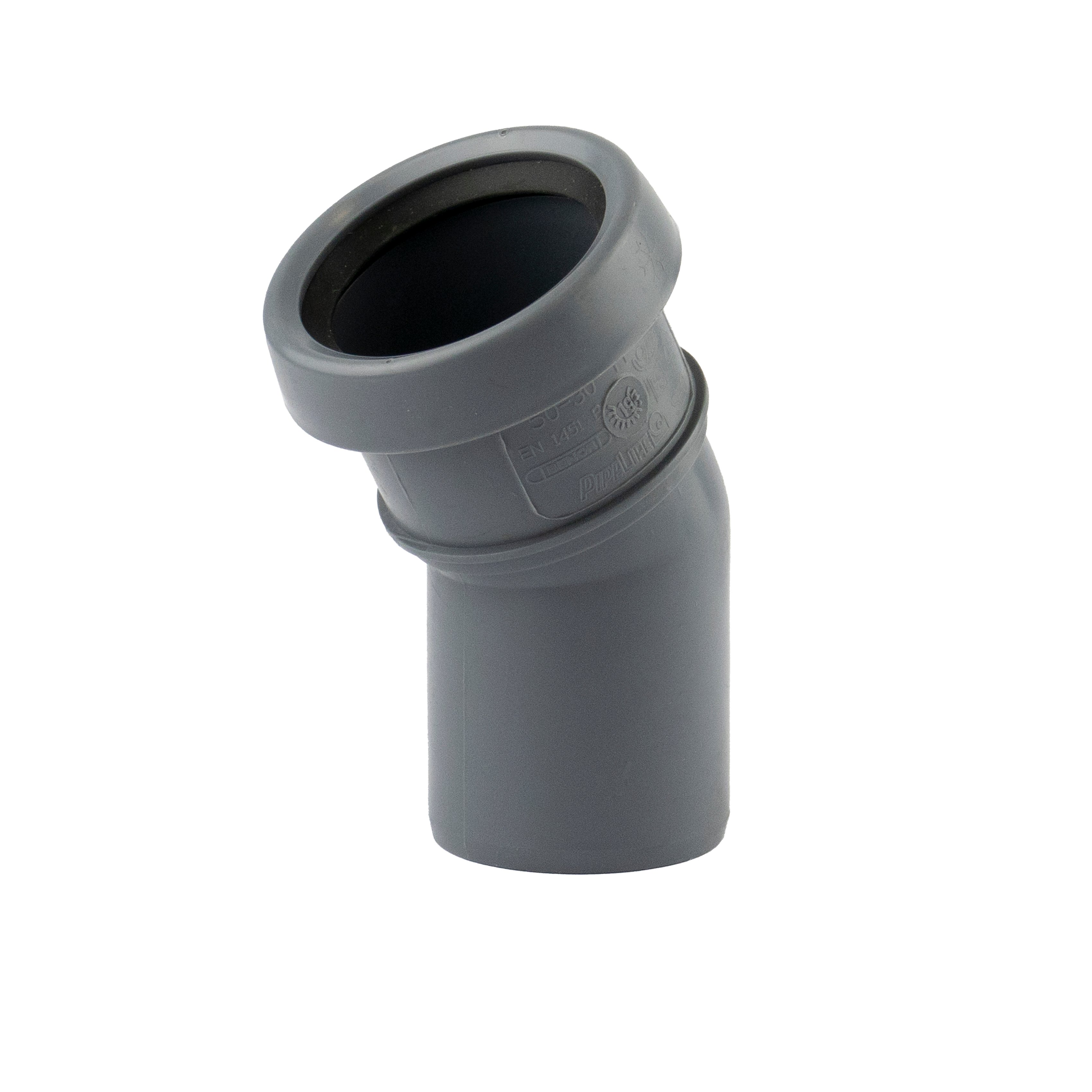 1 - Kiinteistöviemäröinti Kulmayhde VOTEC PP 50mm 30° harmaa