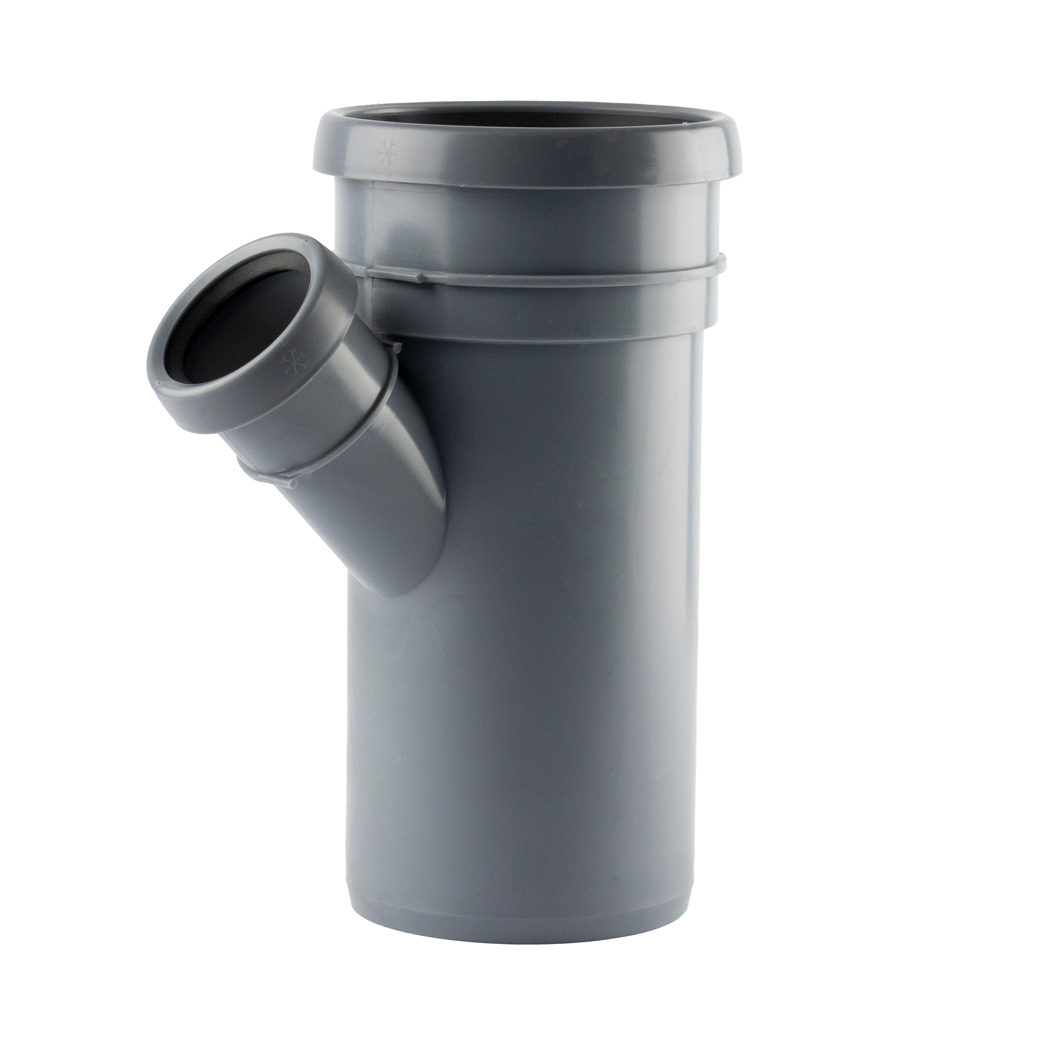 1 - Kiinteistöviemäröinti Haarayhde VOTEC PP 110/50mm 45° Harmaa