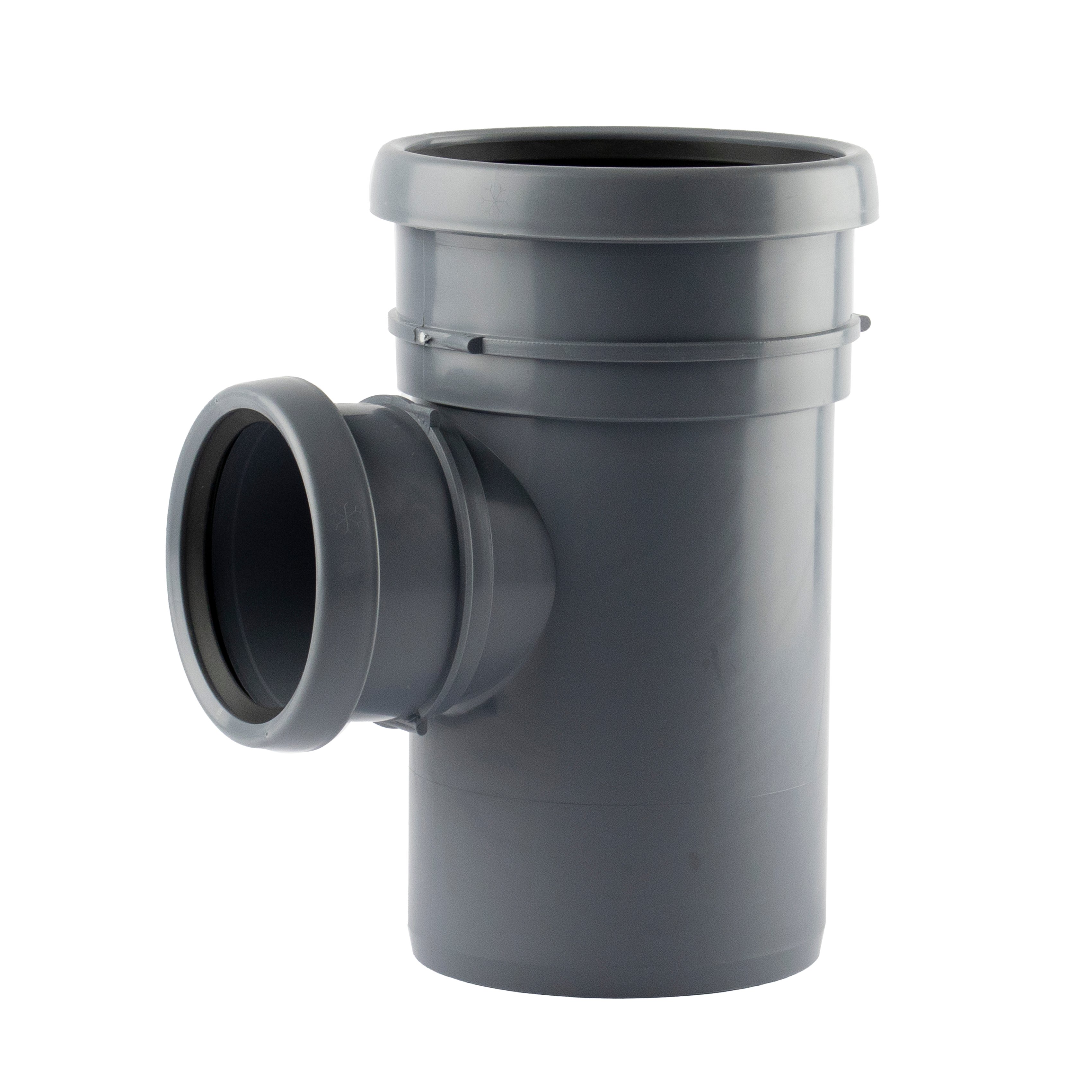 1 - Kiinteistöviemäröinti Haarayhde VOTEC PP 110-75/88.5° harmaa