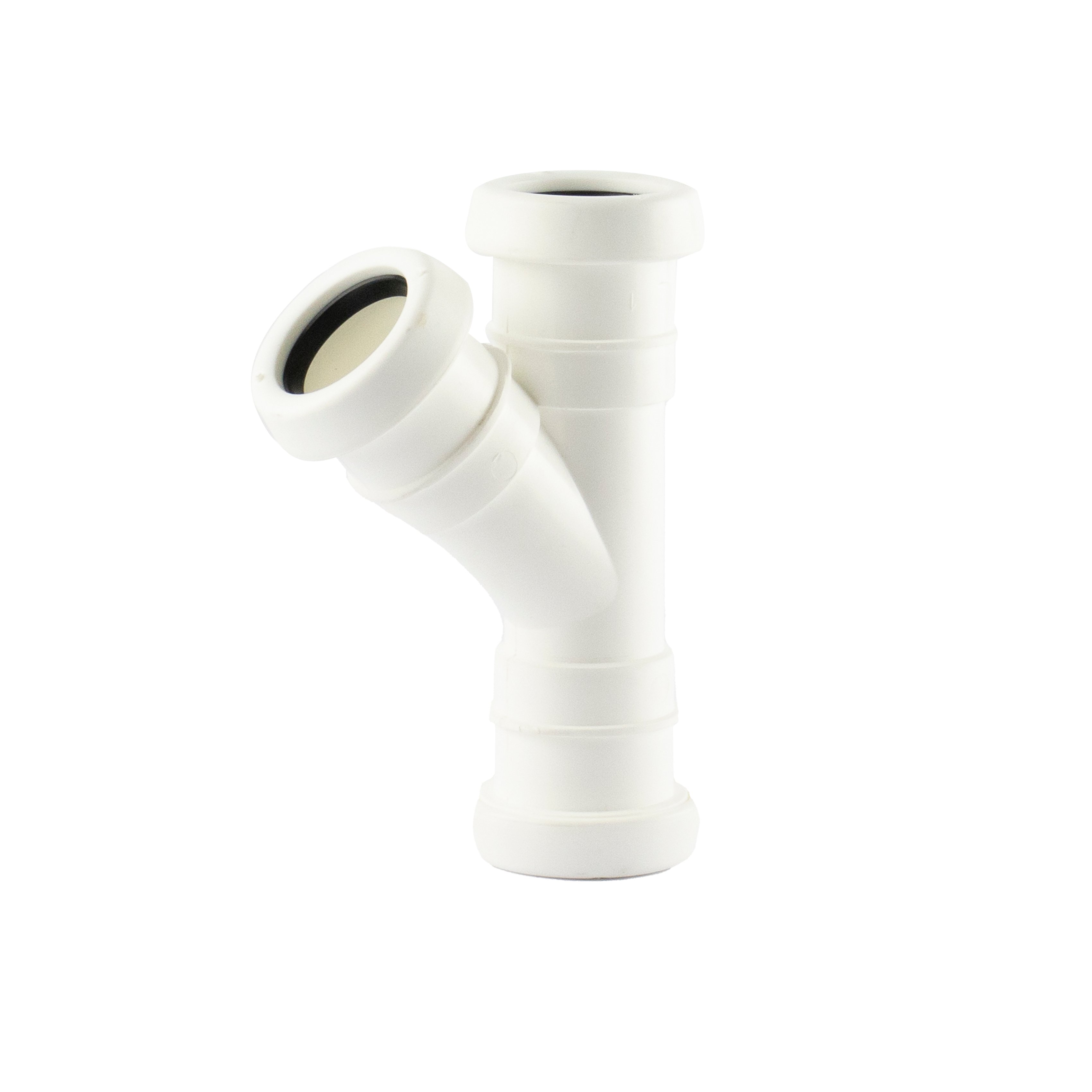 1 - Kiinteistöviemäröinti Muhvihaara VOTEC PP 32/32mm 45° Valkoinen