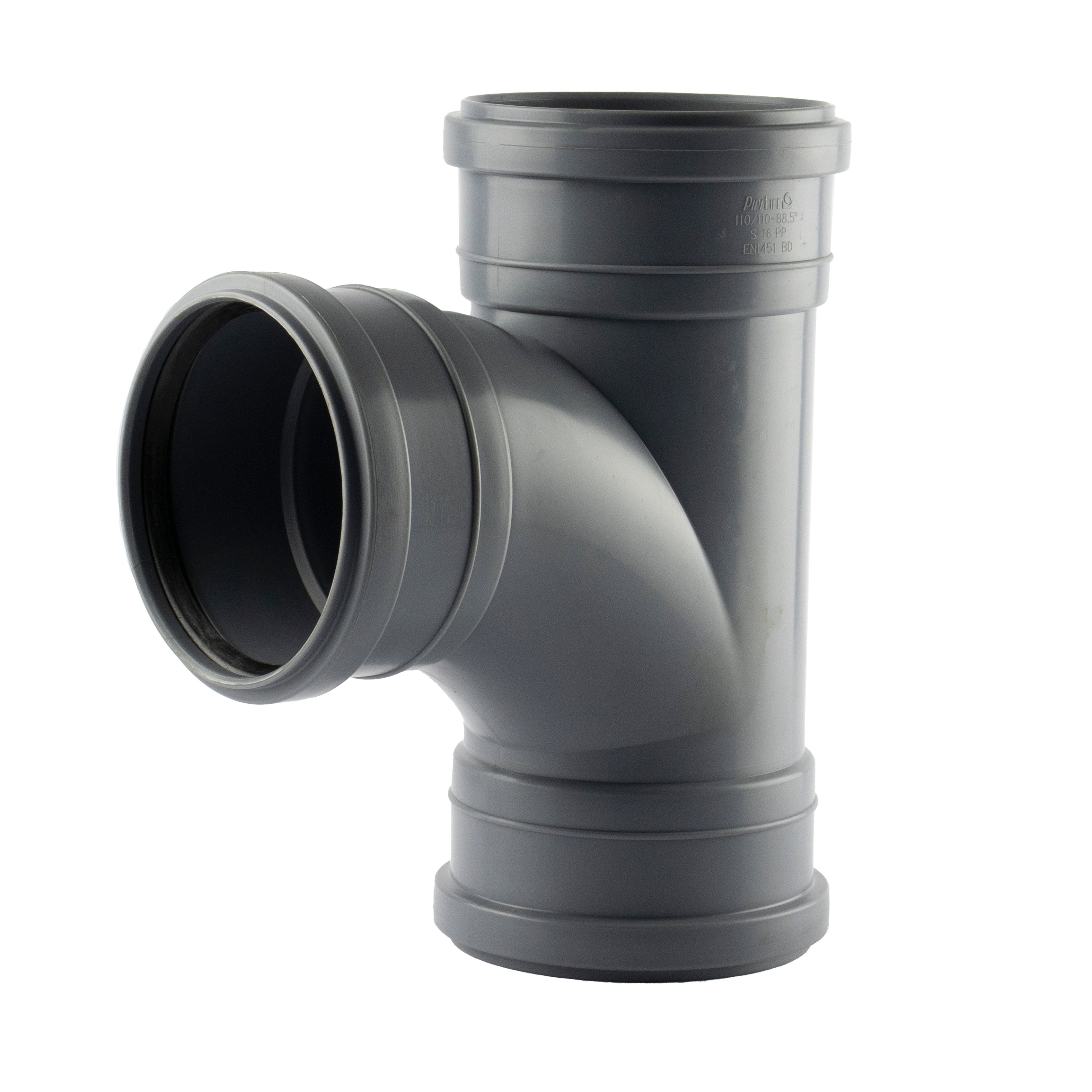 1 - Kiinteistöviemäröinti Muhvihaara VOTEC PP 110-110/88.5° harmaa