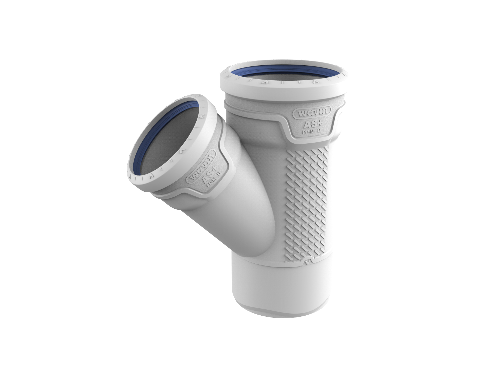 1 - Kiinteistöviemäröinti Haarayhde dB Wavin AS+ 110/75x45° PP