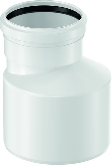 1 - Kiinteistöviemäröinti Supistusyhde Uponor Decibel PP 110/75mm epäkeskeinen