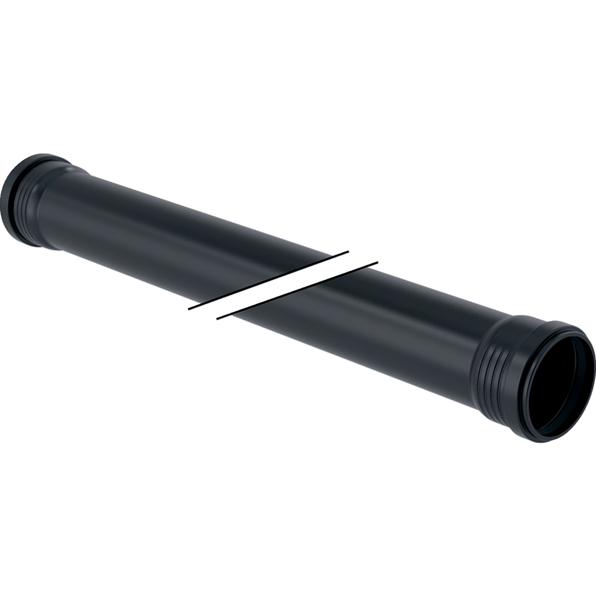 1 - Kiinteistöviemäröinti Tuplamuhviputki Geberit Silent-Pro PP 110x3000mm