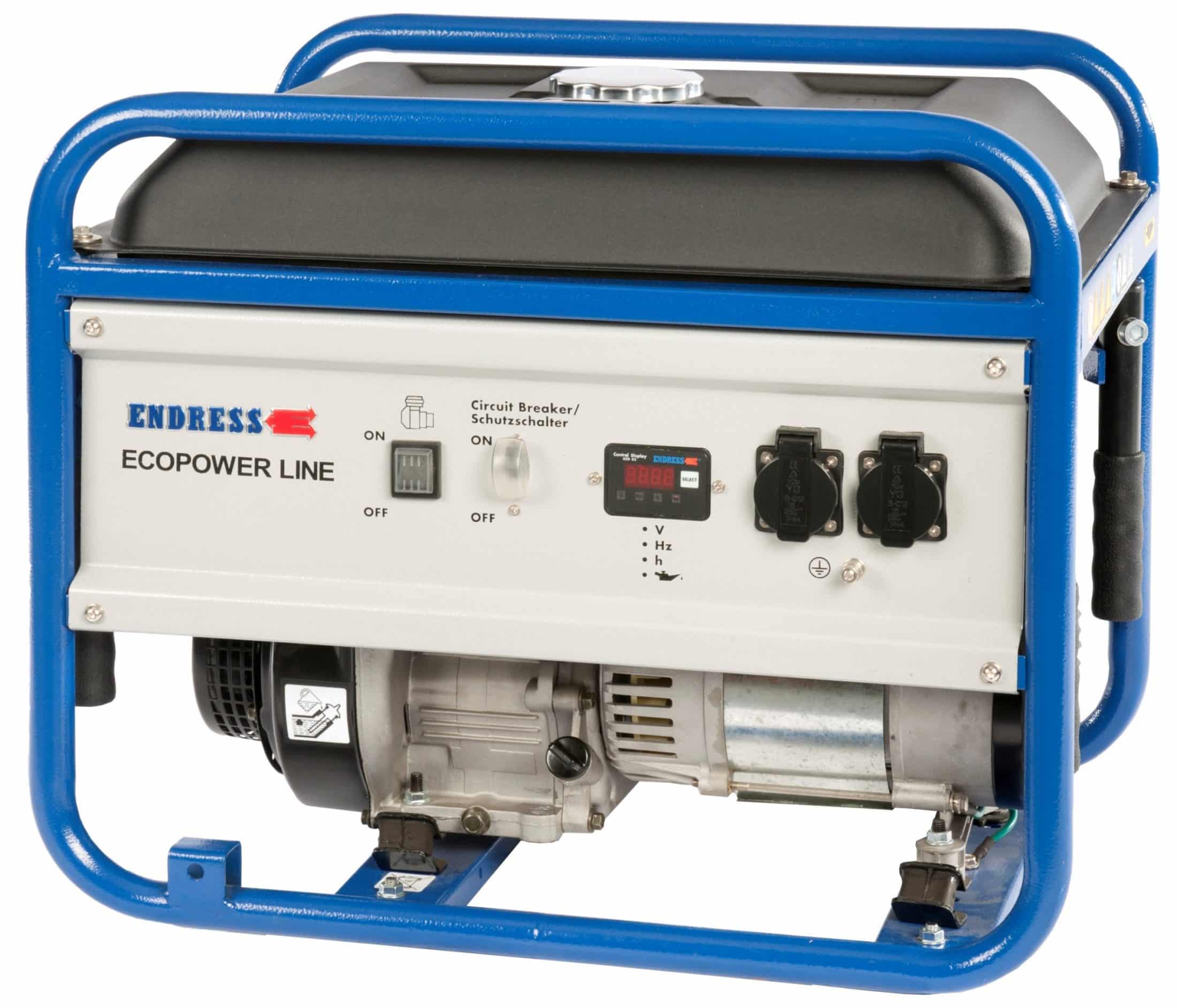 1 - Työkalut Aggregaatti vetokäynnisteinen 2.8 / 2.5kVA Bensiini