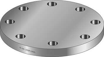 1 - Putkenosat Umpilaippa DN350 PN16 Teräs EN1092-1/5