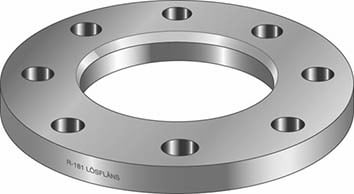 1 - Putkenosat Levylaippa DN25 PN40 teräs EN1092-1/1