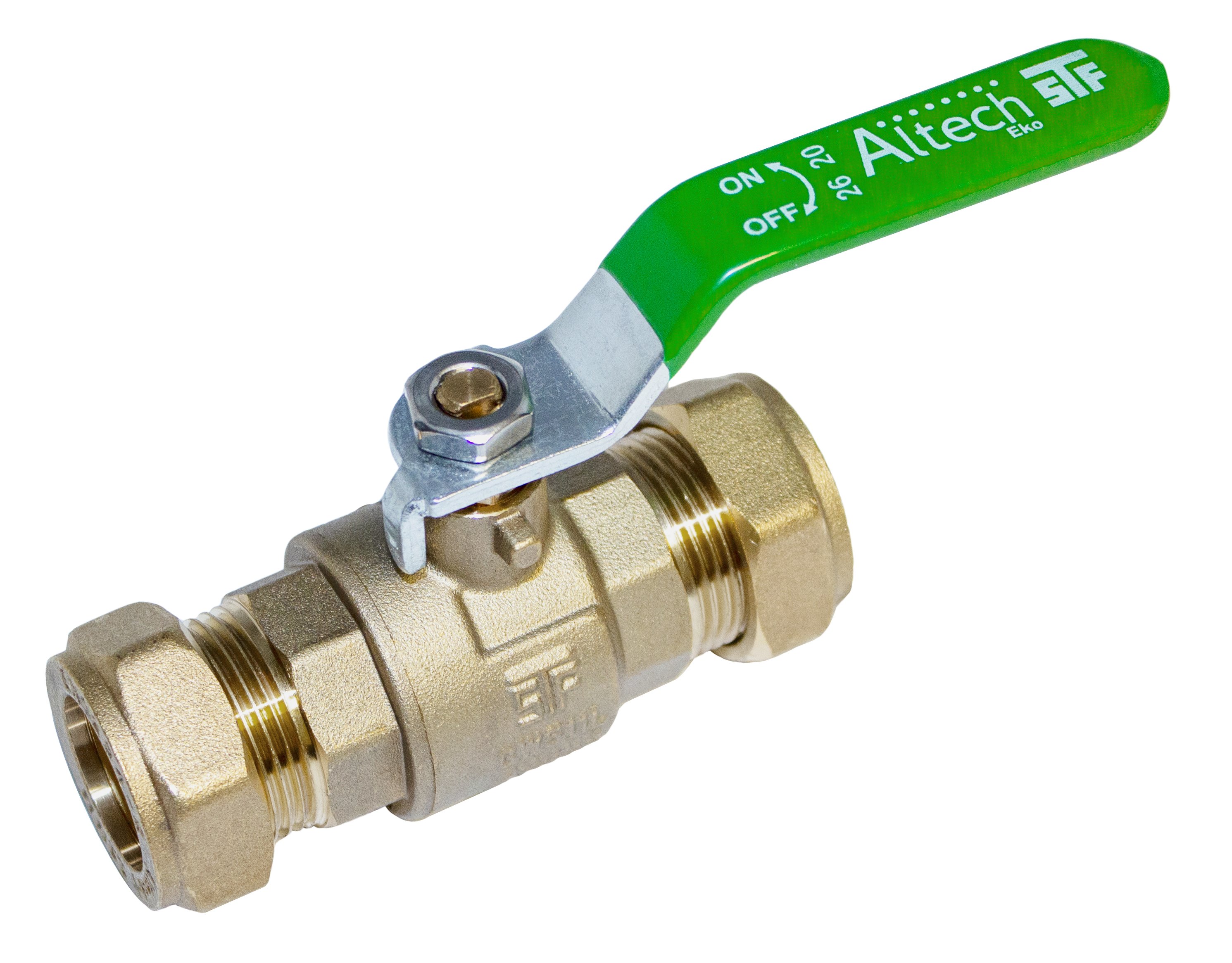 Venttiilit Altech Eko palloventtiili 22mm täysaukko puserrus MS