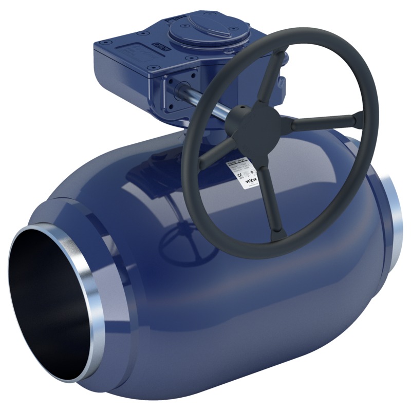 Venttiilit Vexve 154 Palloventtiili DN125 PN25 hits. täysaukko teräs