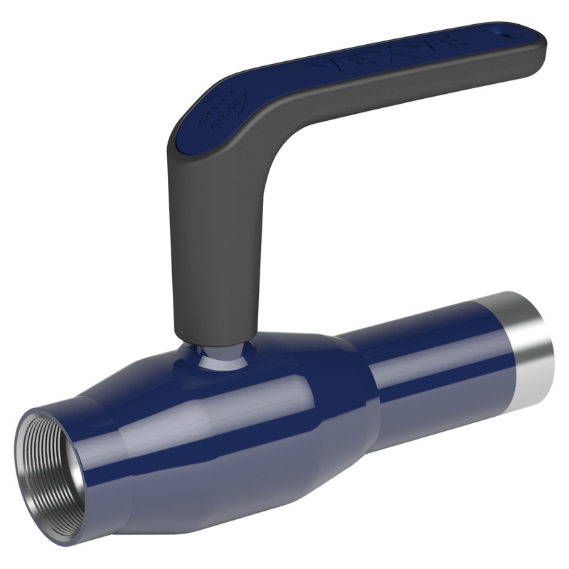 Venttiilit Palloventtiili Vexve 101 DN32 R1"1/4 PN40 teräs/hits.