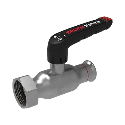 Venttiilit Palloventtiili Zn 54mm DN50 matala BROEN