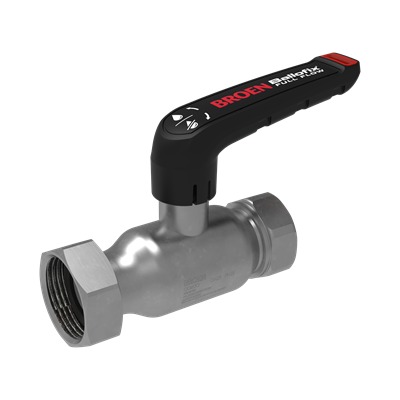 Venttiilit Palloventtiili BROEN Full Flow DN15 1/2"SKx3/4"pm Zn