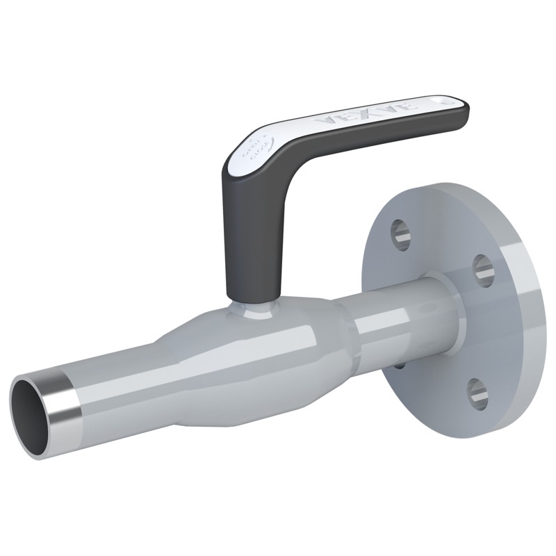 Venttiilit Palloventtiili Vexve 235 DN40 PN40 HST hits/laippa 270mm