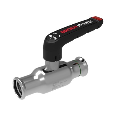 Venttiilit Palloventtiili HST puristus 42mm BROEN Full Flow matala