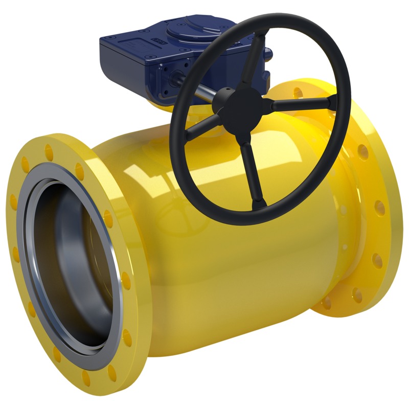 Venttiilit Kaasupalloventtiili Vexve 114 DN100 PN16 laippa käsivaihde