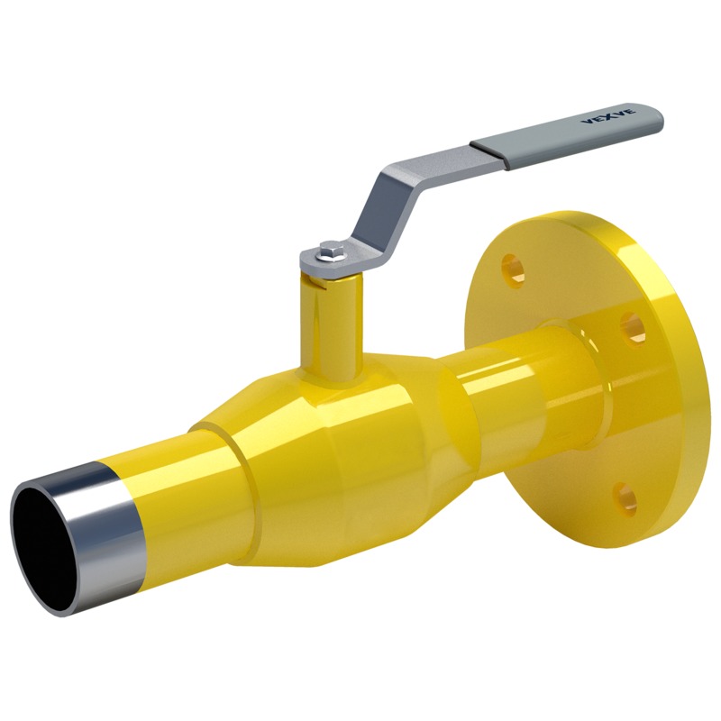 Venttiilit Vexve 115 Palloventtiili kaasulle DN65 PN16 Hits./Laippa