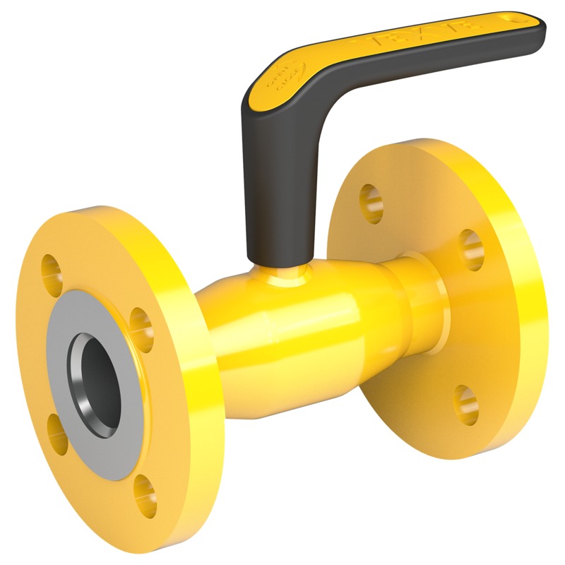 Venttiilit Palloventtiili Vexve DN32 PN40 kaasulle laipoin L=180mm