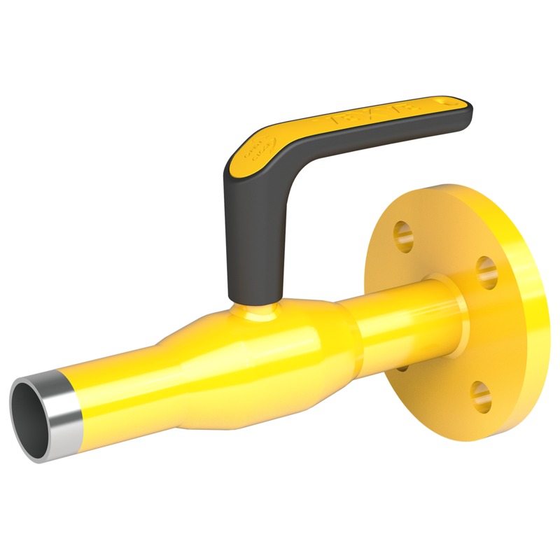 Venttiilit Kaasupalloventtiili Vexve DN15 PN40 Hits/Laippa 240mm