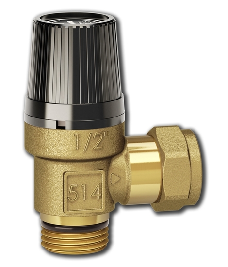 Venttiilit Varoventtiili LK 514 MS G1/2"x15mm 1.5 bar