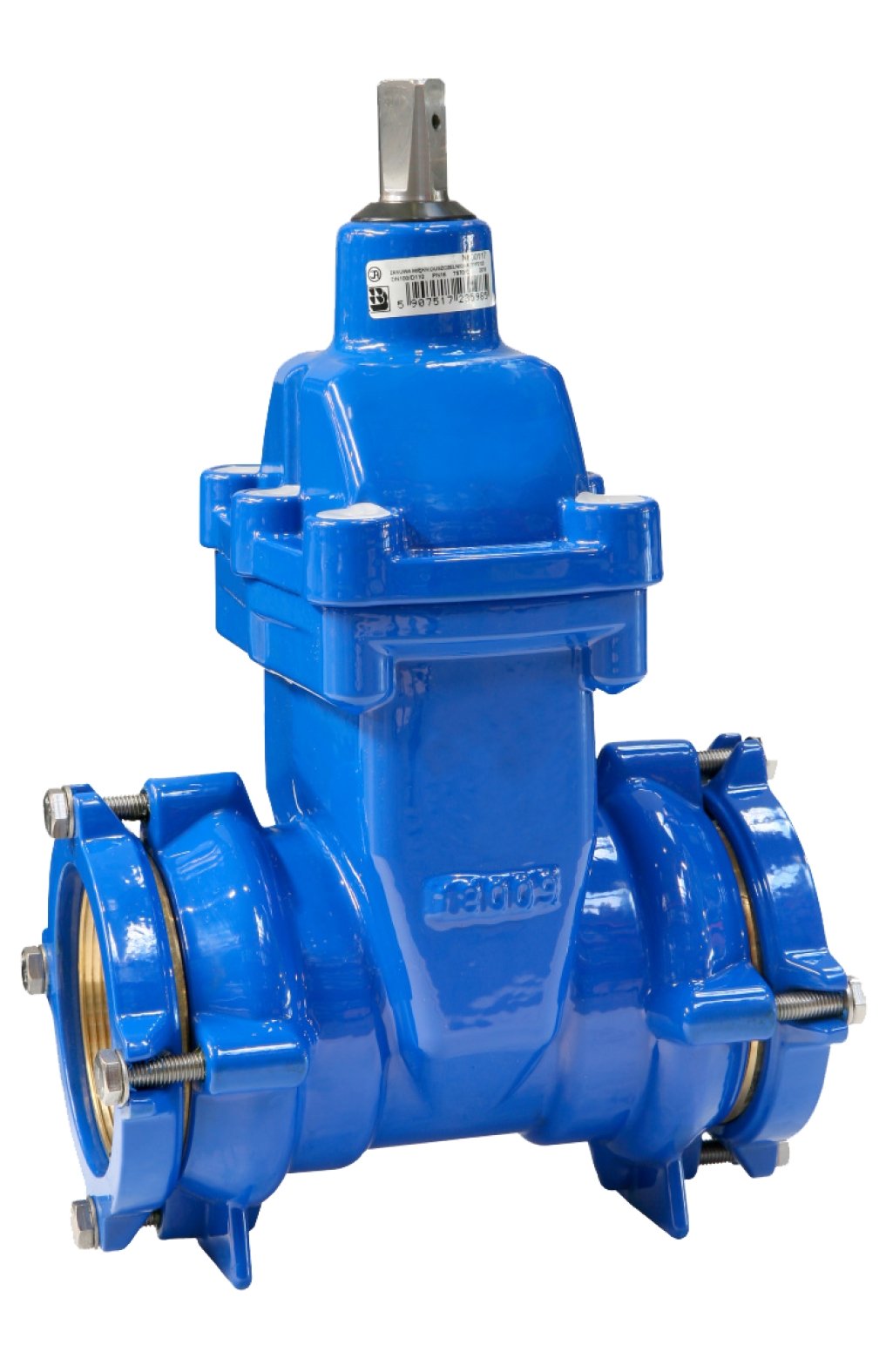 Venttiilit Luistiventtiili DuraGrip DN100/110 PN16 PVC/PE