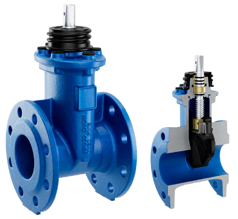 Venttiilit Luistiventtiili IMP 735 DN300 PN10 Laipoin